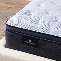 Serta Perfect Sleeper Blue Lagoon Nights 14.5" Plush Pillow Top - Mattress + Box Spring