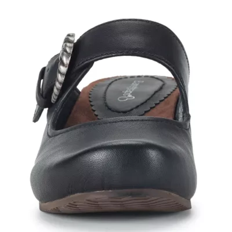 Baretraps Luna Womens Round Mules