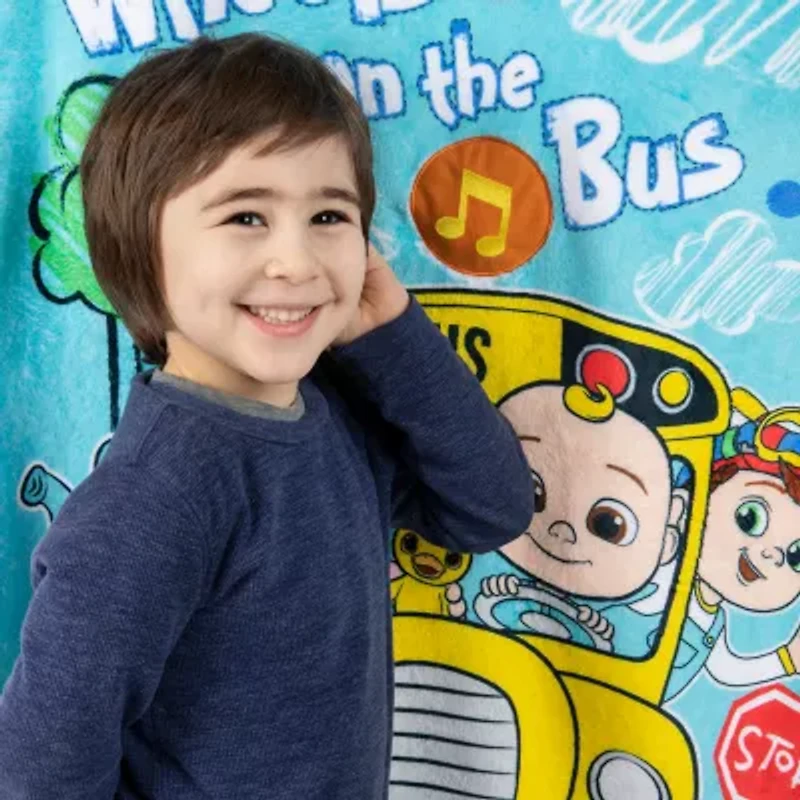 Nojo Toddler Musical Cocomelon Cocomelon Baby Blanket
