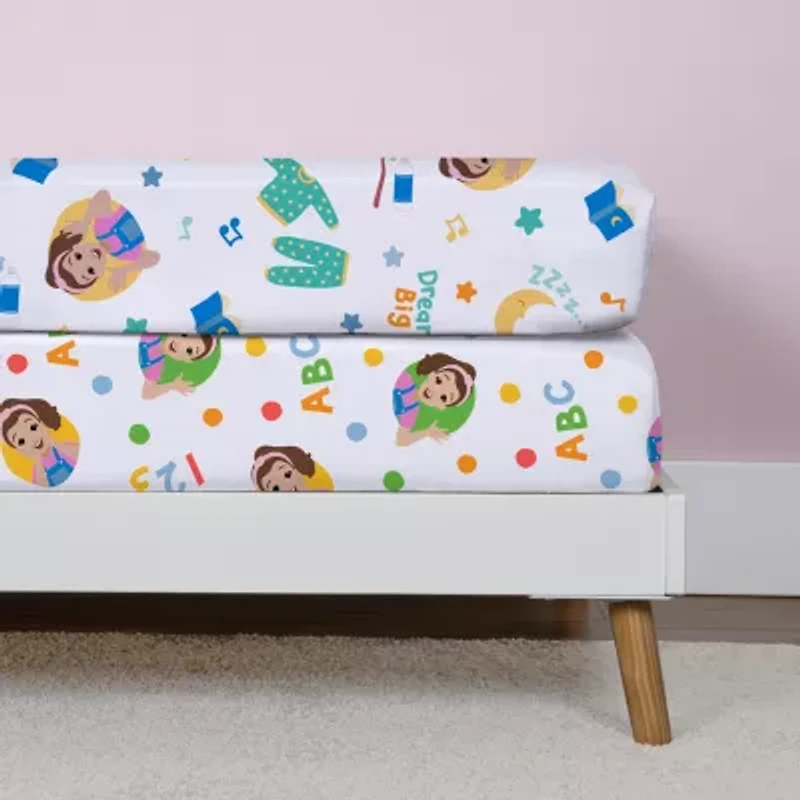 Nojo Ms Rachel 2-pc. Crib Sheet