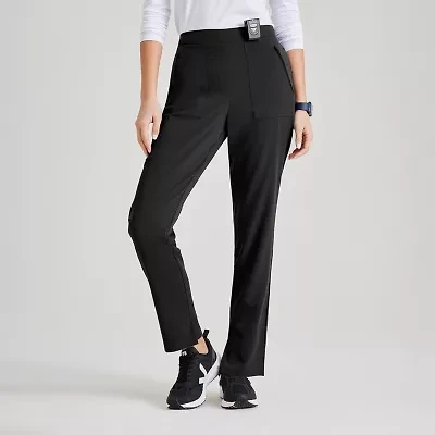 Barco Unify Bup601 Purpose 5-Pocket High-Rise Slim Leg Womens Stretch Fabric Moisture Wicking Scrub Pant