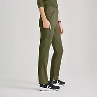 Barco Unify Bup601 Purpose 5-Pocket High-Rise Slim Leg Womens Stretch Fabric Moisture Wicking Scrub Pant