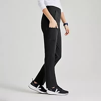 Barco Unify Bup601 Purpose 5-Pocket High-Rise Slim Leg Womens Plus Tall Stretch Fabric Moisture Wicking Scrub Pant