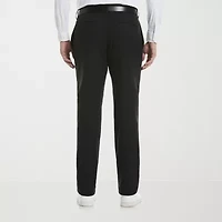 Savane Techworks Performance Mens Straight Fit Dress Flat Front Pant