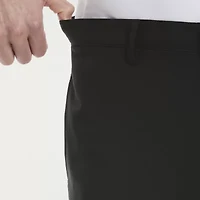 Savane Techworks Performance Mens Straight Fit Dress Flat Front Pant