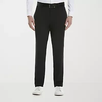 Savane Techworks Performance Mens Straight Fit Dress Flat Front Pant