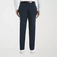 Savane Techworks Performance Mens Straight Fit Dress Flat Front Pant