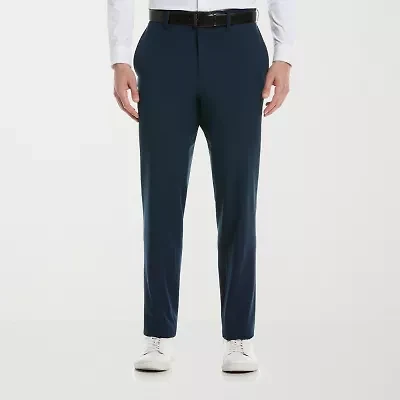 Savane Techworks Performance Mens Straight Fit Dress Flat Front Pant