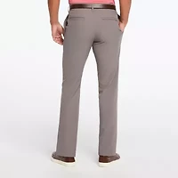 Savane Techworks Performance Mens Straight Fit Dress Flat Front Pant