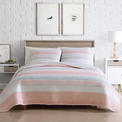 Beatrice Home Fashions Coralinn Quilt Set
