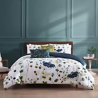 Bebejan Abstract Vines 5-pc. Midweight Reversible Comforter Set