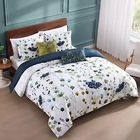 Bebejan Abstract Vines 5-pc. Midweight Reversible Comforter Set