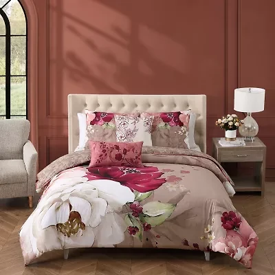 Bebejan Florence 5-pc. Midweight Reversible Comforter Set