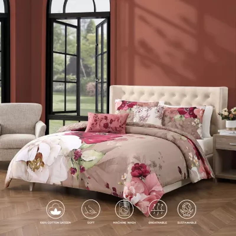 Bebejan Florence 5-pc. Midweight Reversible Comforter Set