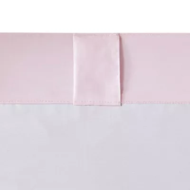 INK+IVY Kids Angie Ruffle Rod Pocket Back Tab 100% Blackout Single Curtain Panel