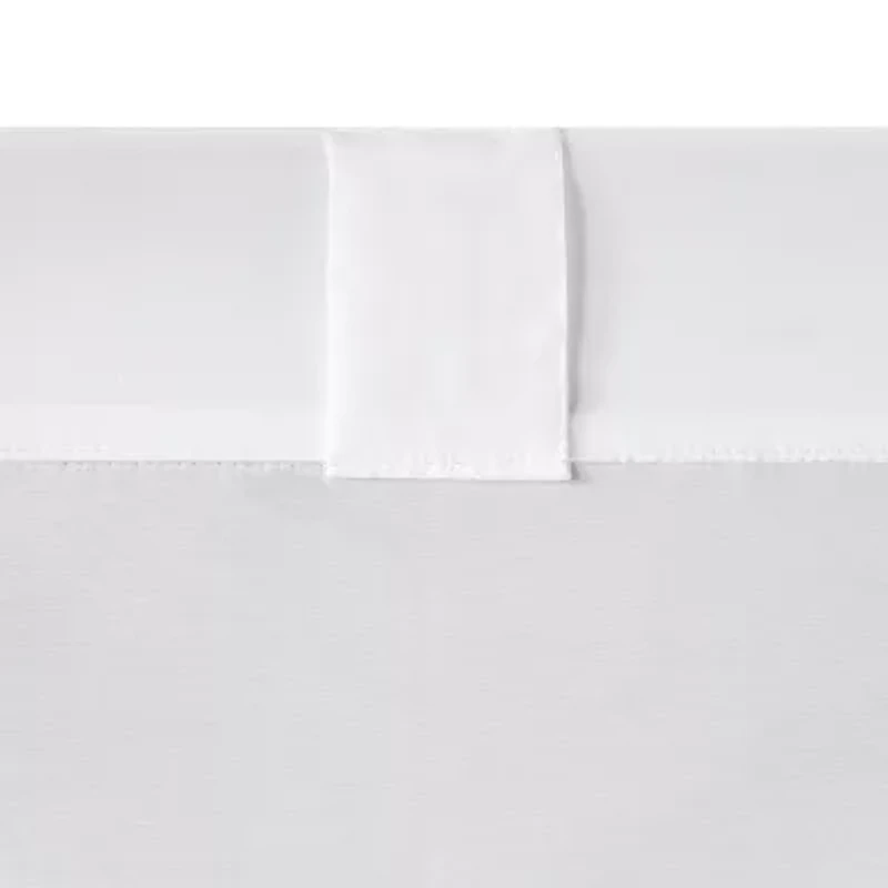 INK+IVY Kids Angie Ruffle Rod Pocket Back Tab 100% Blackout Single Curtain Panel