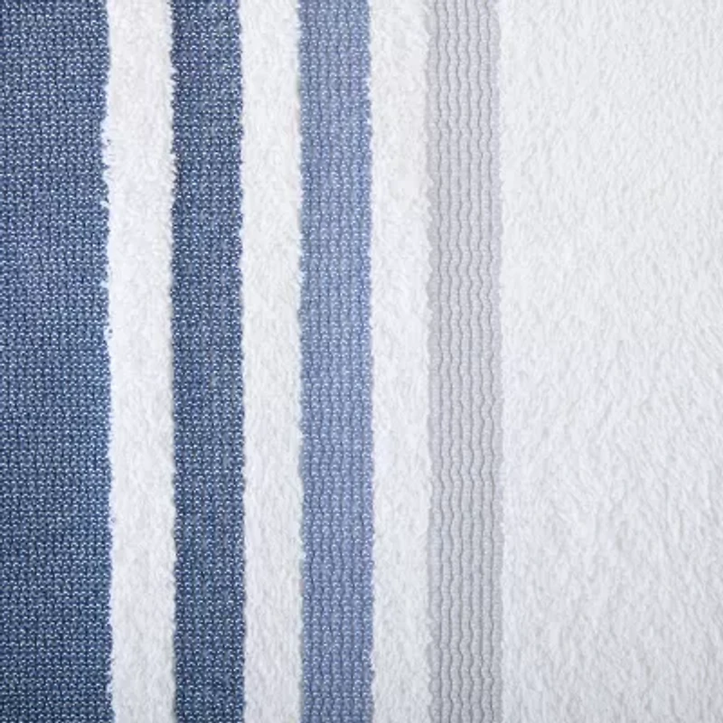 Home Expressions Solid & Stripe Bath Towel