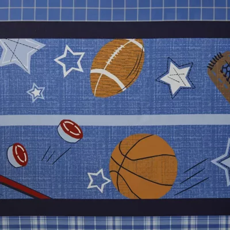INK+IVY Kids All Star Sports Shower Curtain