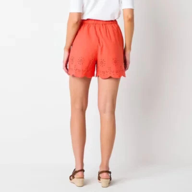 St. John's Bay Womens Pull-On Short