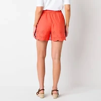 St. John's Bay Womens Pull-On Short