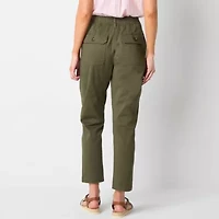 St. John's Bay Womens Slim Flat Front Pant