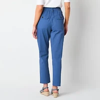 St. John's Bay Womens Slim Flat Front Pant