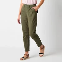 St. John's Bay Womens Slim Flat Front Pant