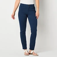 Liz Claiborne Sara Womens Skinny Fit Slim Jean