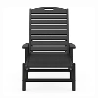 Martha Stewart by POLYWOOD® Nautical Chaise With Arms Lounge Chair