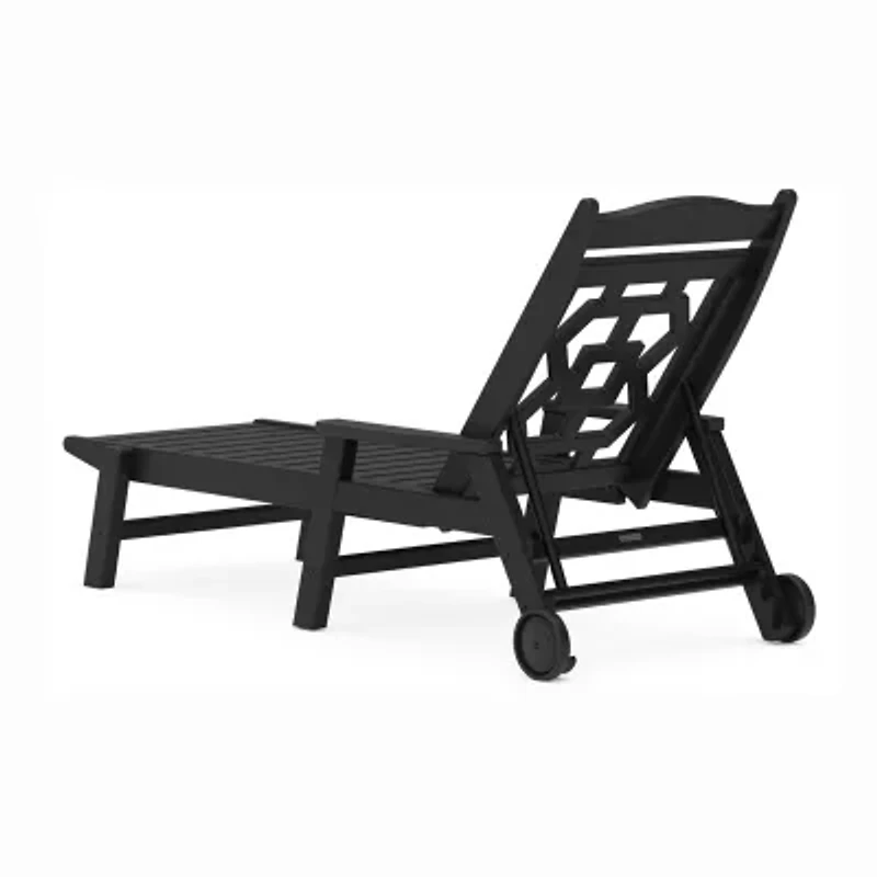 Martha Stewart by POLYWOOD® Chinoiserie Chaise Lounge Chair