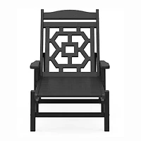 Martha Stewart by POLYWOOD® Chinoiserie Chaise Lounge Chair