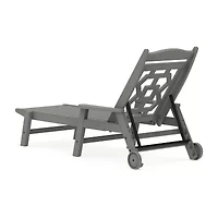Martha Stewart by POLYWOOD® Chinoiserie Chaise Lounge Chair