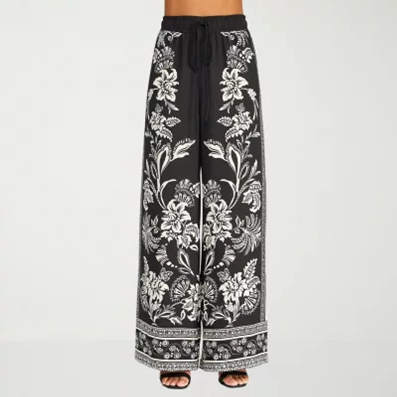 Premier Amour Womens Flare Pull-On Pant