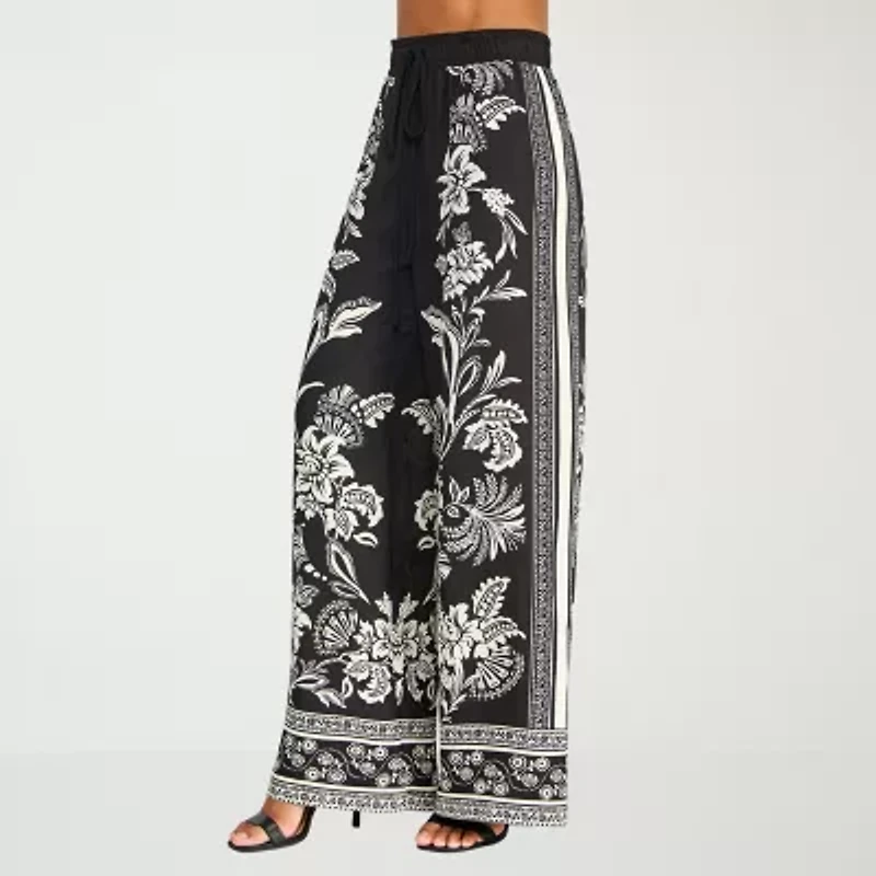 Premier Amour Womens Flare Pull-On Pant