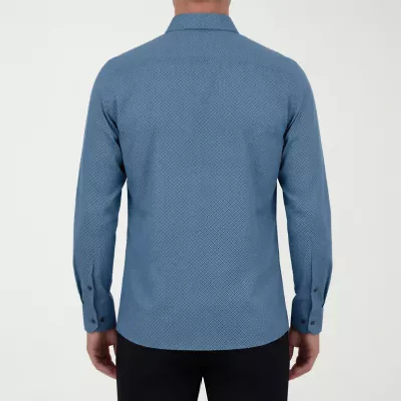 Report Collection Mens Modern Fit Easy Care Long Sleeve Dress Shirt