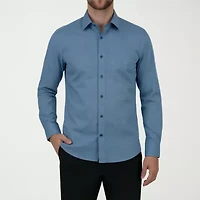 Report Collection Mens Modern Fit Easy Care Long Sleeve Dress Shirt