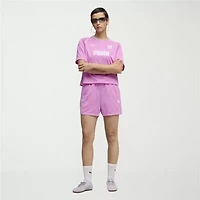 PUMA Womens 4" High Rise Adjustable Waist Drawstring Soccer Short