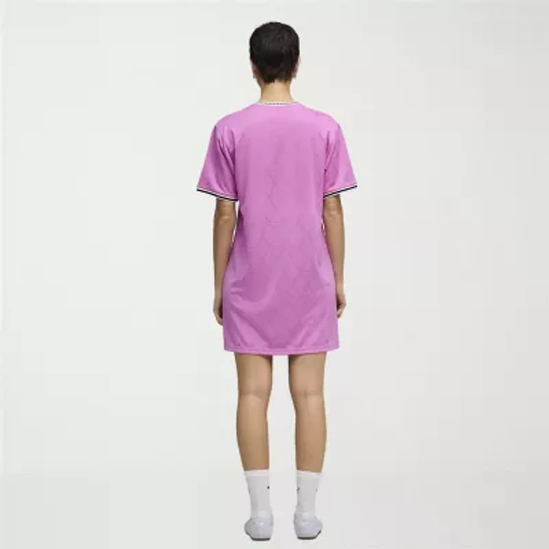 PUMA Womens Short Sleeve Active Shirt Dress