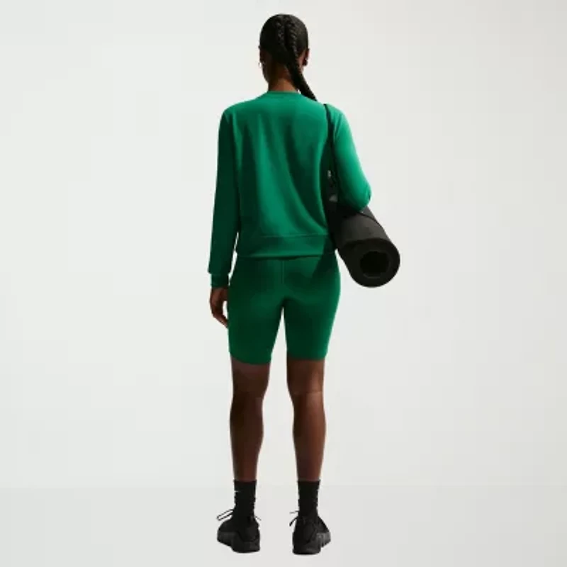 Nike Womens 8" High Rise Stretch Fabric Moisture Wicking Bike Short