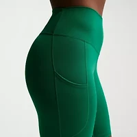 Nike Womens 8" High Rise Stretch Fabric Moisture Wicking Bike Short