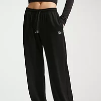 Nike Womens Drawstring Waist Lightweight Moisture Wicking Straight Sweatpant