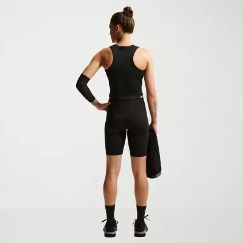 Nike Womens High Neck Sleeveless Active Tank Top