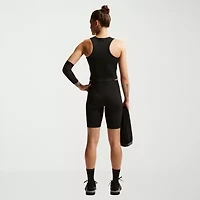 Nike Womens High Neck Sleeveless Active Tank Top