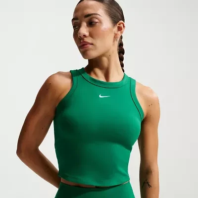 Nike Womens High Neck Sleeveless Active Tank Top