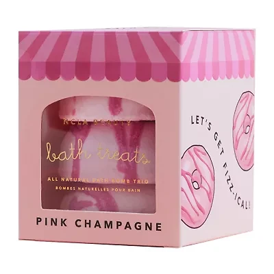 NCLA Beauty Bath Treats 3 Pc Bath Bomb Set