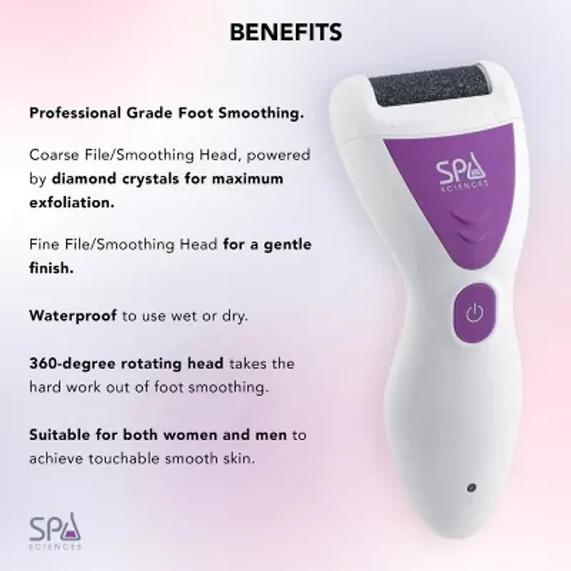 Spa Sciences Viva Advanced Pedicure Foot Smoothing System Callus Remover