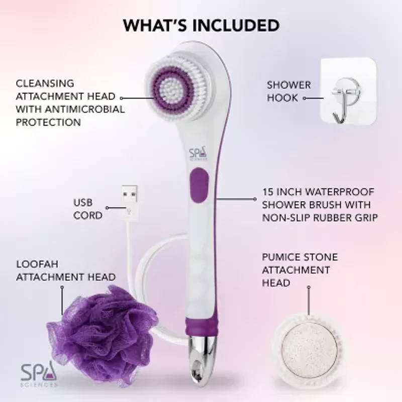 Spa Sciences Nera Powered Shower Brush