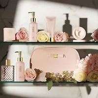 Lovery Enchanted Rose Beauty Body Care - 10pc Cosmetic Bag Set