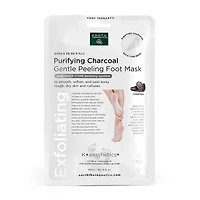 Earth Therapeutics Charcoal Gentle Peeling Foot Mask