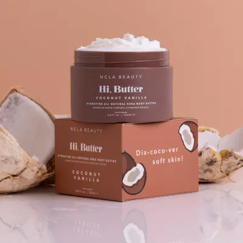 NCLA Beauty Hi, Butter Coconut Vanillla Body Butter
